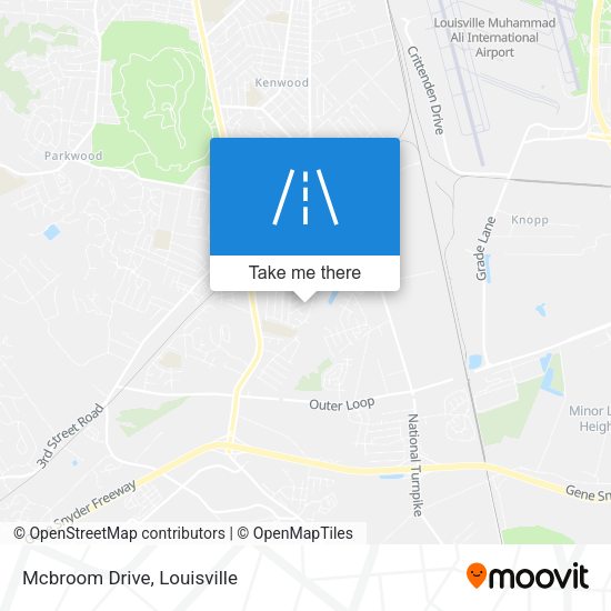 Mapa de Mcbroom Drive