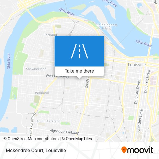 Mapa de Mckendree Court