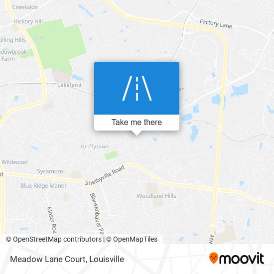 Meadow Lane Court map