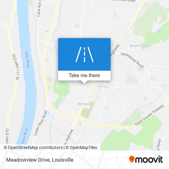 Meadowview Drive map