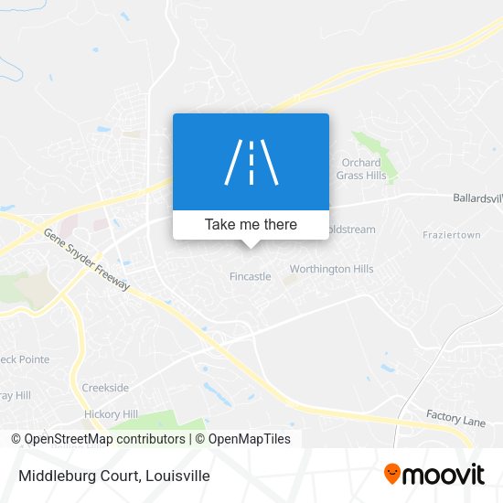 Mapa de Middleburg Court
