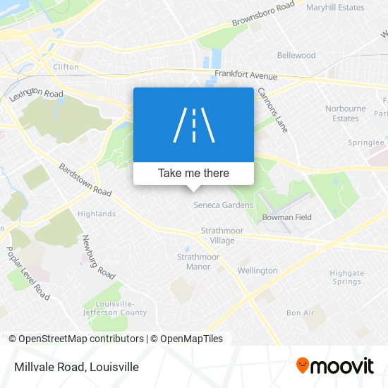 Mapa de Millvale Road