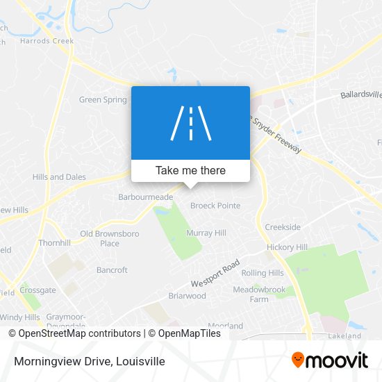 Morningview Drive map