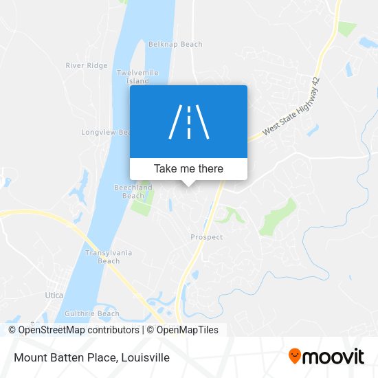 Mapa de Mount Batten Place