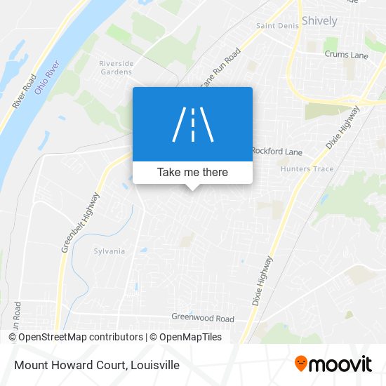 Mount Howard Court map