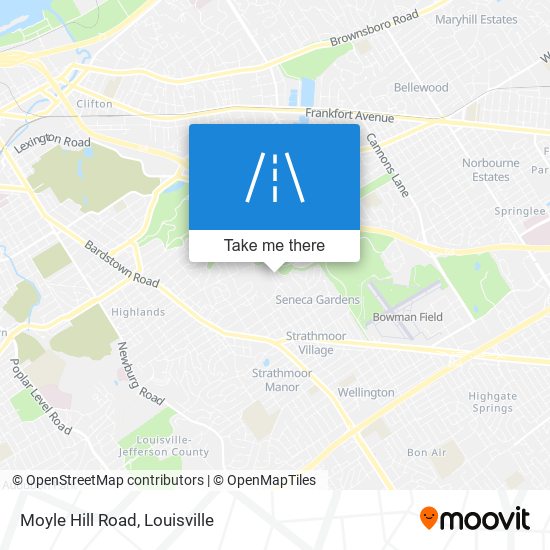 Mapa de Moyle Hill Road