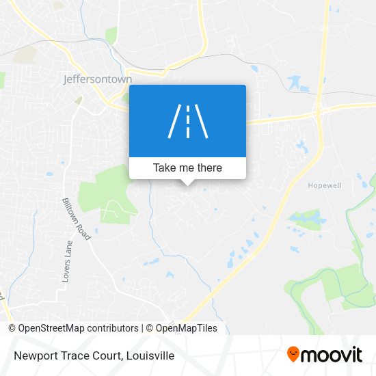 Newport Trace Court map