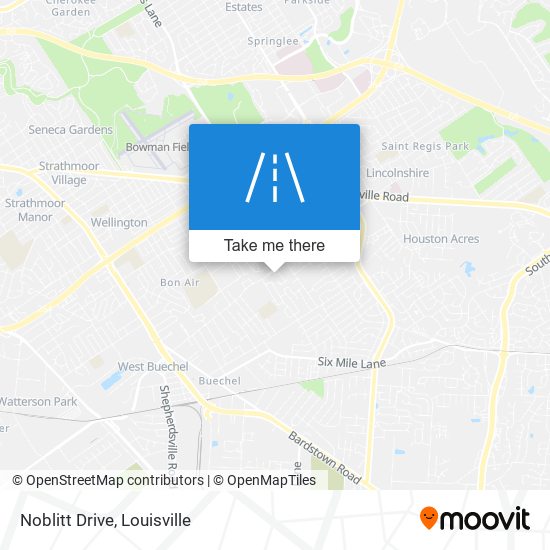 Noblitt Drive map