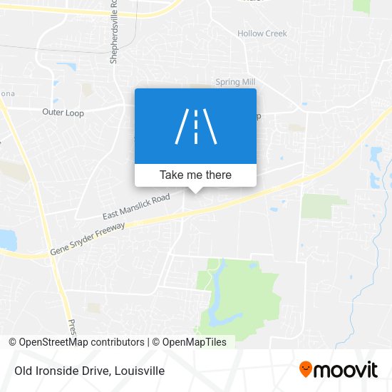 Mapa de Old Ironside Drive