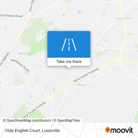 Olde English Court map