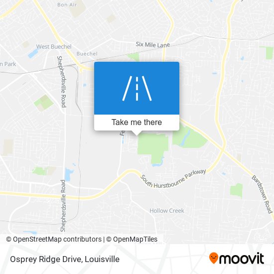 Osprey Ridge Drive map