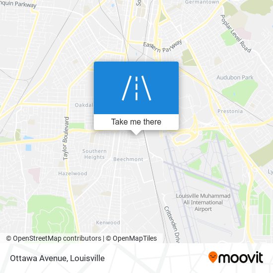 Ottawa Avenue map