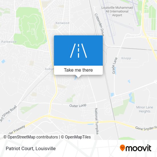 Mapa de Patriot Court