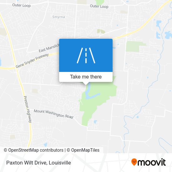 Mapa de Paxton Wilt Drive