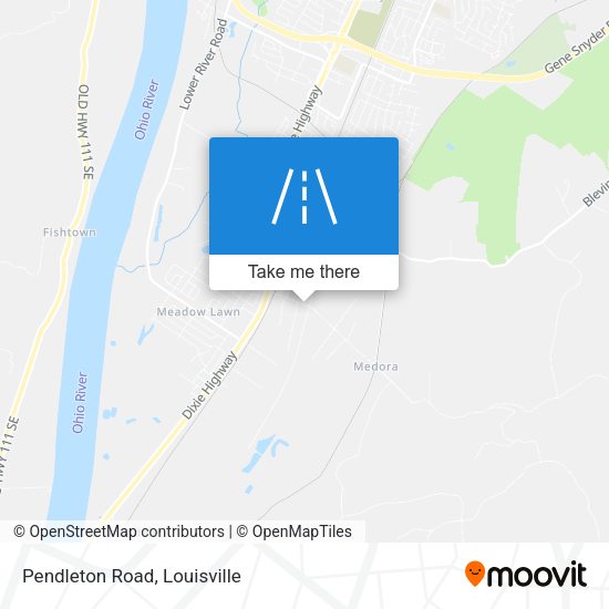 Mapa de Pendleton Road