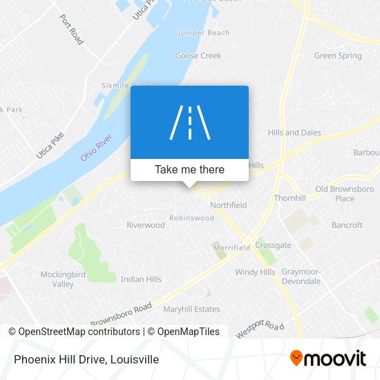 Mapa de Phoenix Hill Drive