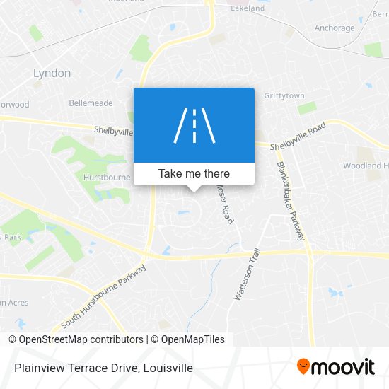 Plainview Terrace Drive map