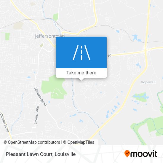 Pleasant Lawn Court map