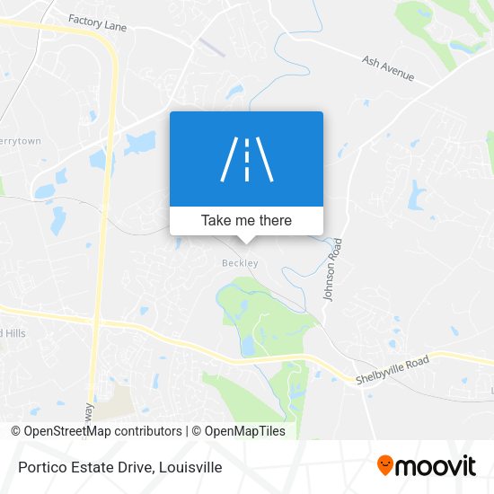 Mapa de Portico Estate Drive
