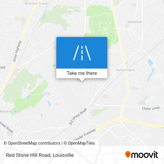 Mapa de Red Stone Hill Road