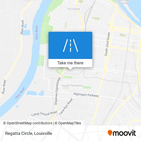 Regatta Circle map