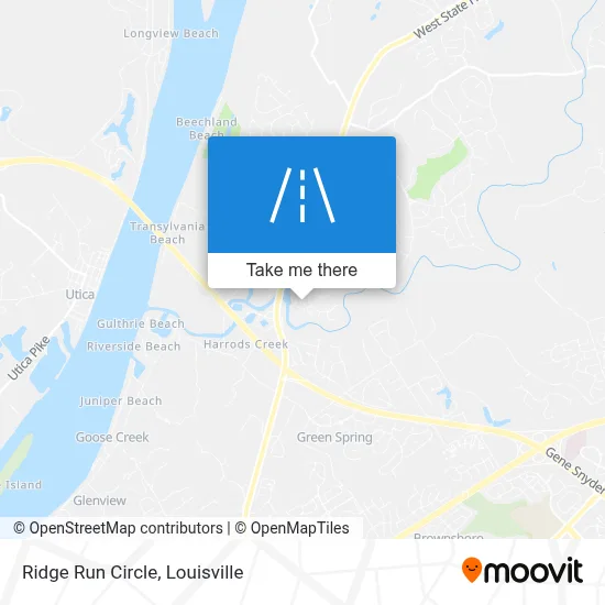 Ridge Run Circle map