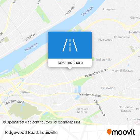 Mapa de Ridgewood Road