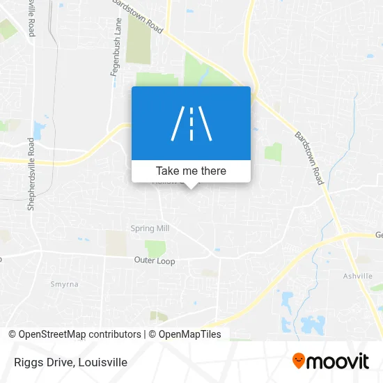 Riggs Drive map