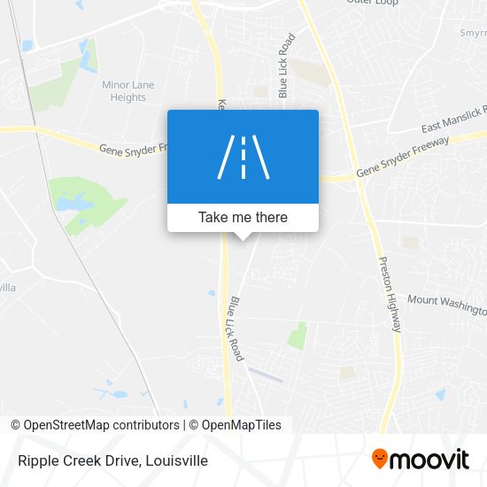 Ripple Creek Drive map