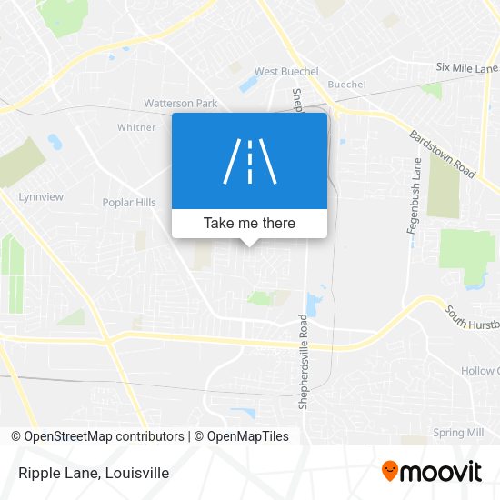 Mapa de Ripple Lane