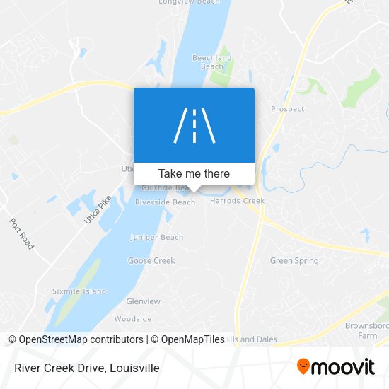 River Creek Drive map