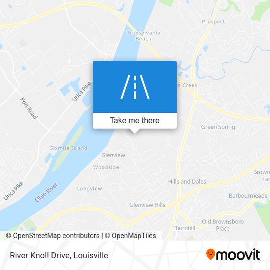 River Knoll Drive map