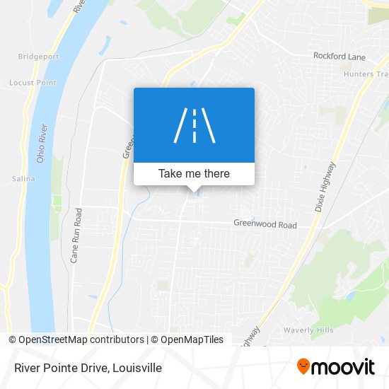 River Pointe Drive map