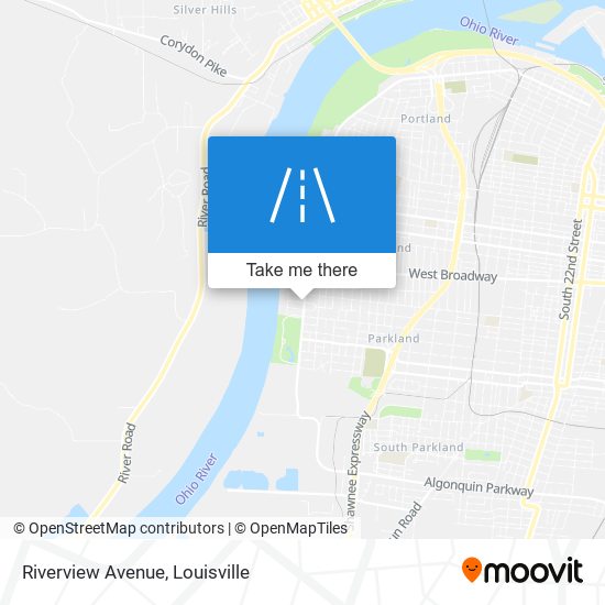 Riverview Avenue map