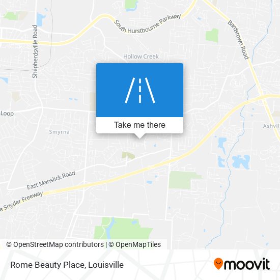 Rome Beauty Place map