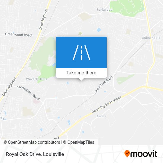 Royal Oak Drive map