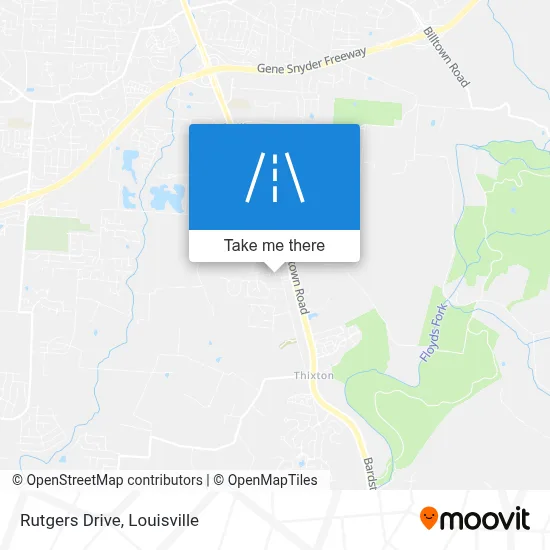 Rutgers Drive map