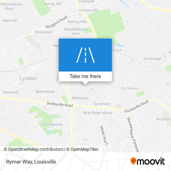 Rymer Way map