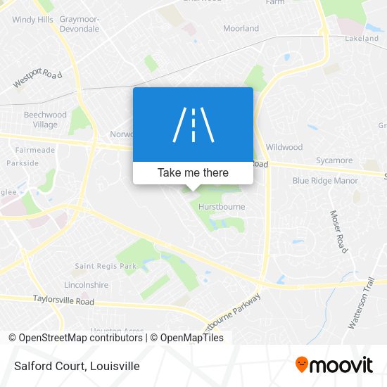 Mapa de Salford Court