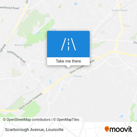 Mapa de Scarborough Avenue