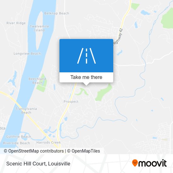 Mapa de Scenic Hill Court