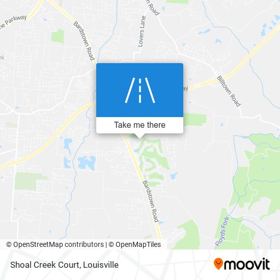 Shoal Creek Court map