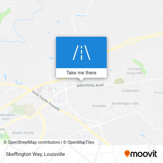 Mapa de Skeffington Way