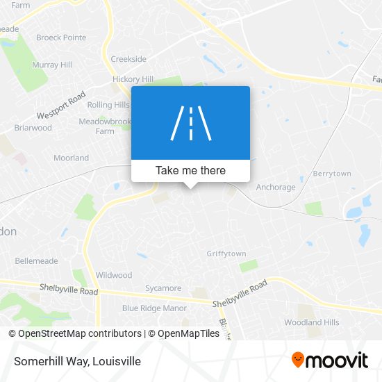 Somerhill Way map