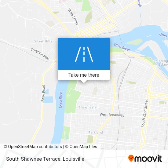 South Shawnee Terrace map