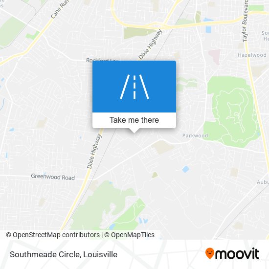 Mapa de Southmeade Circle