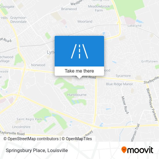 Springsbury Place map