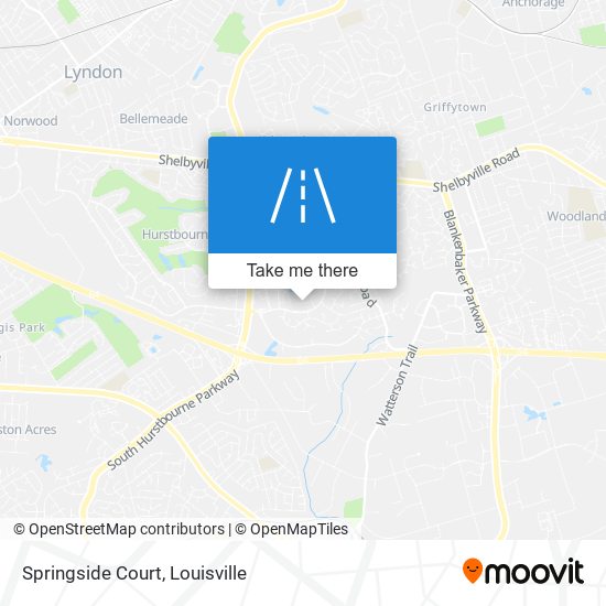 Springside Court map