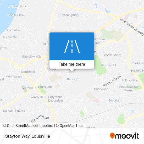 Mapa de Stayton Way