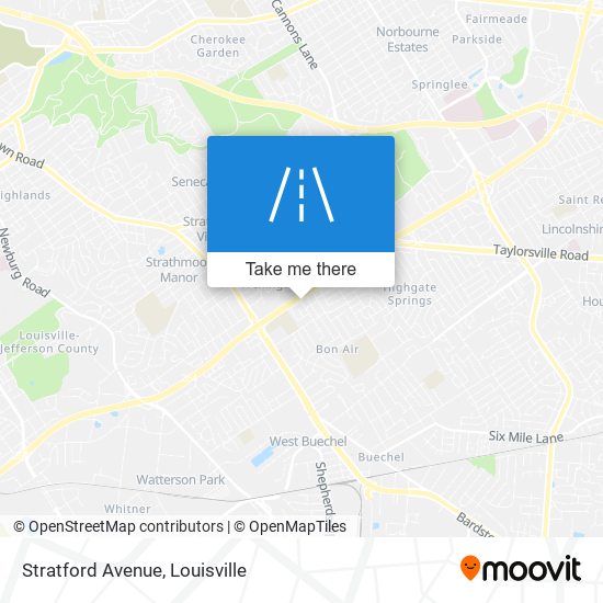 Mapa de Stratford Avenue